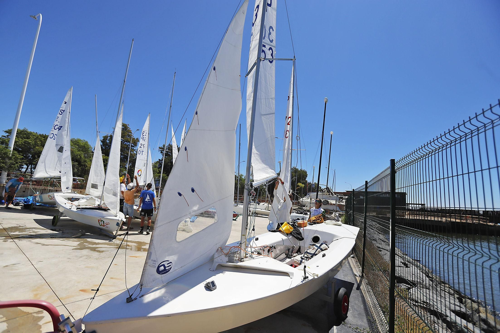 Imágenes de la final de la Copa de Andalucía de Snipe en Huelva