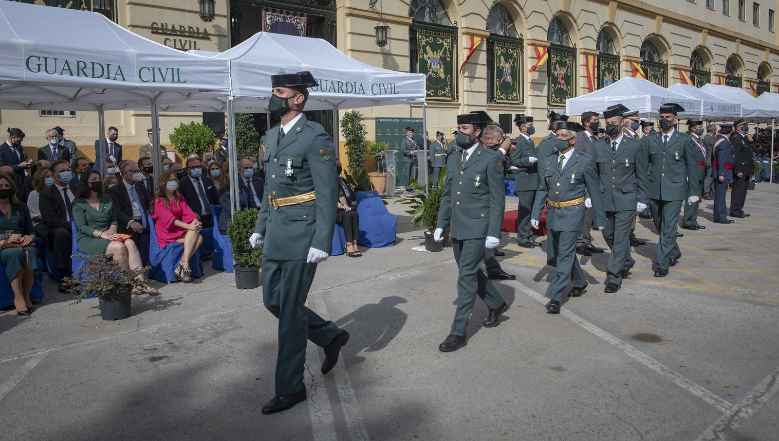 El acto del día del Pilar de la Guardia Civil, en imágenes