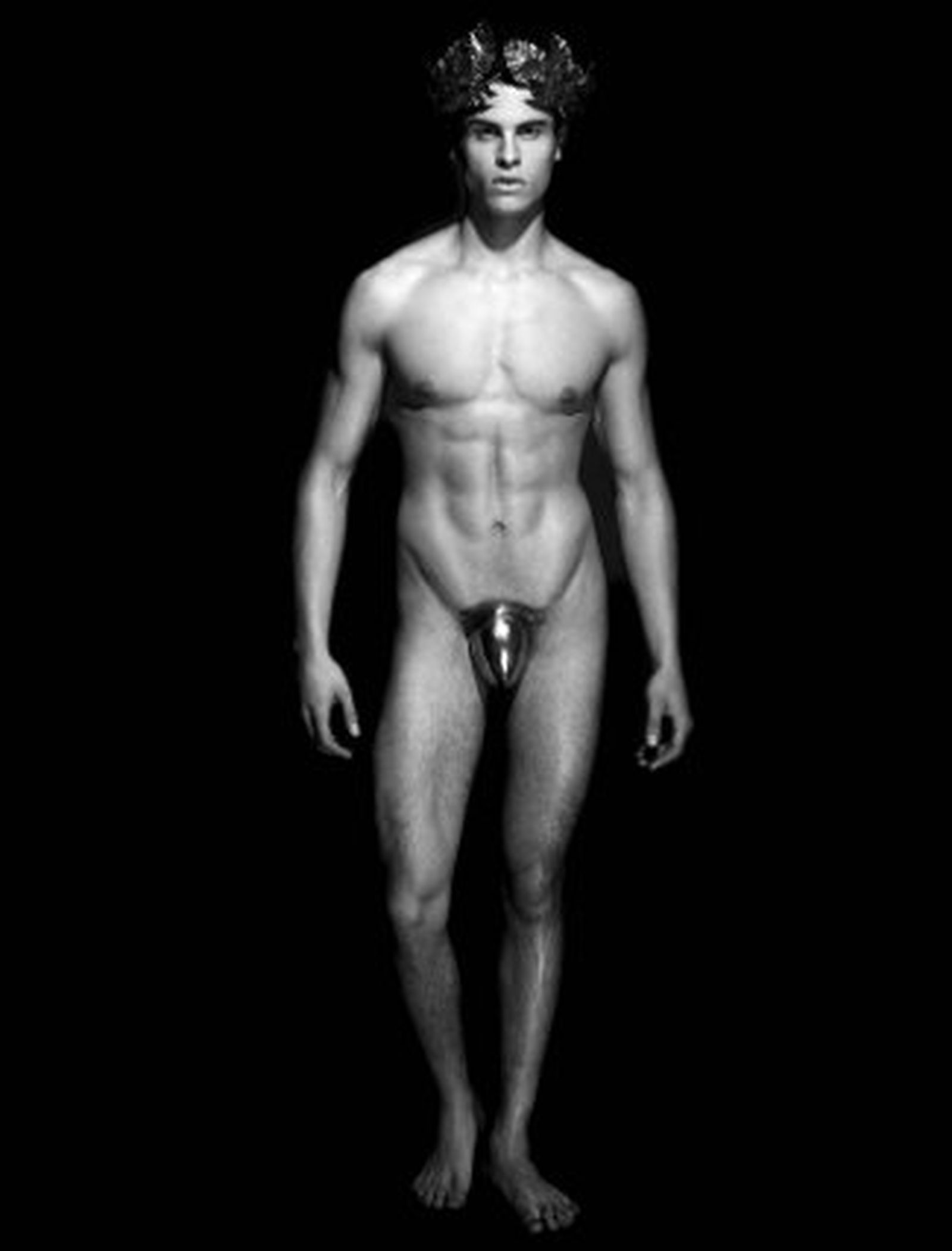 Baptiste Giabiconi, como Apolo.