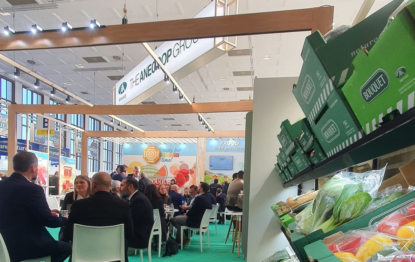 Estand de Anecoop en Fruit Logistica 2023
