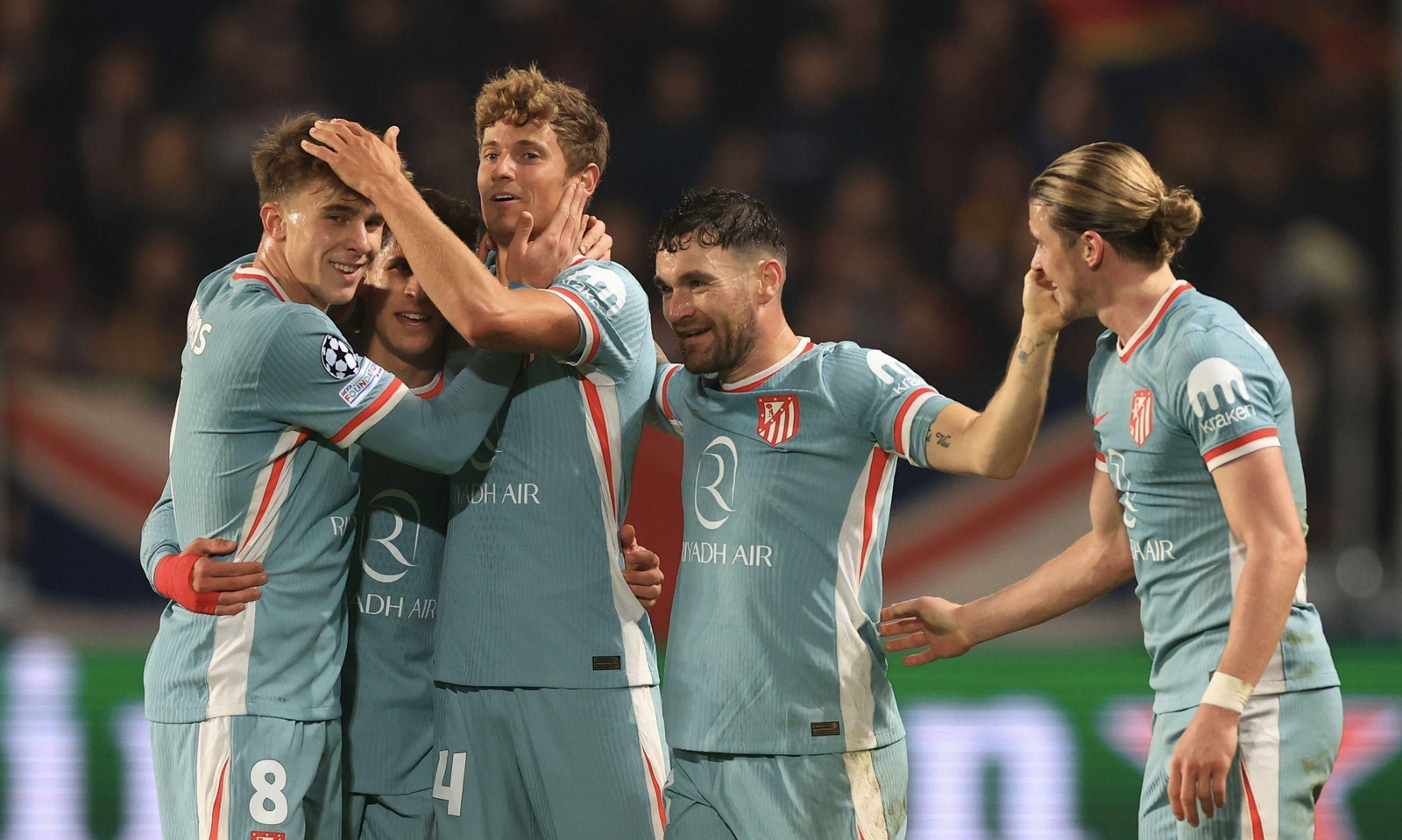 Las fotos de la goleada del Atlético de Madrid al Sparta de Praga