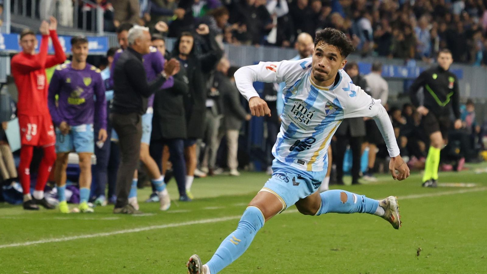 El Málaga CF-Eldense, en fotos El Málaga CF-Eldense, en fotos