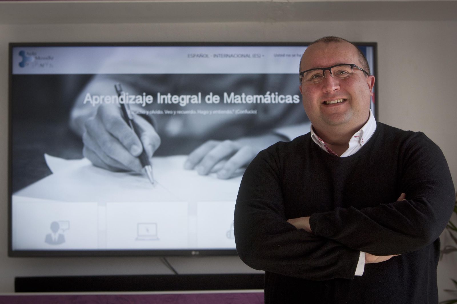 El profesor Germán Domínguez Chorat.