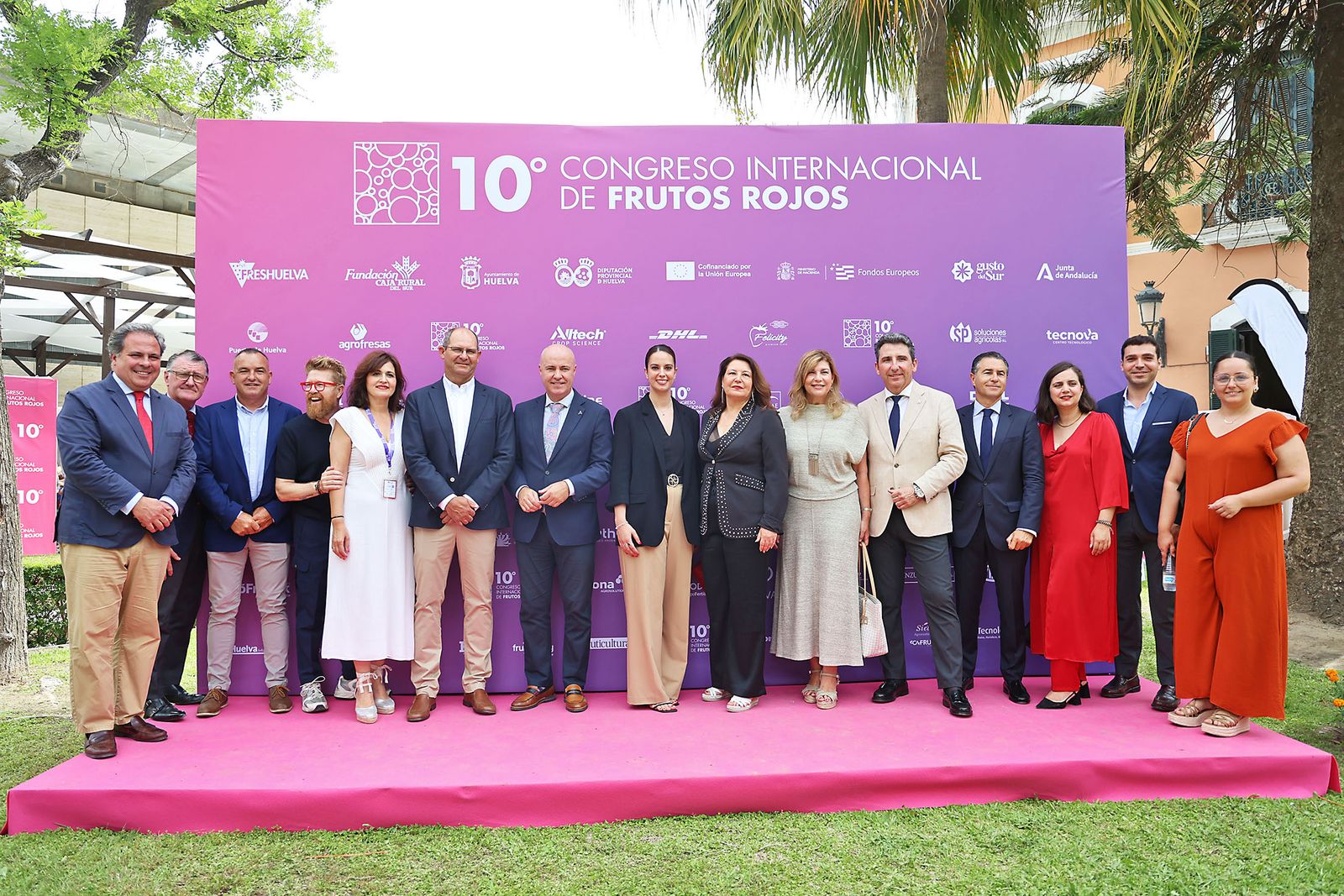 Imágenes de la inauguración del X Congreso de Frutos Rojos de Huelva