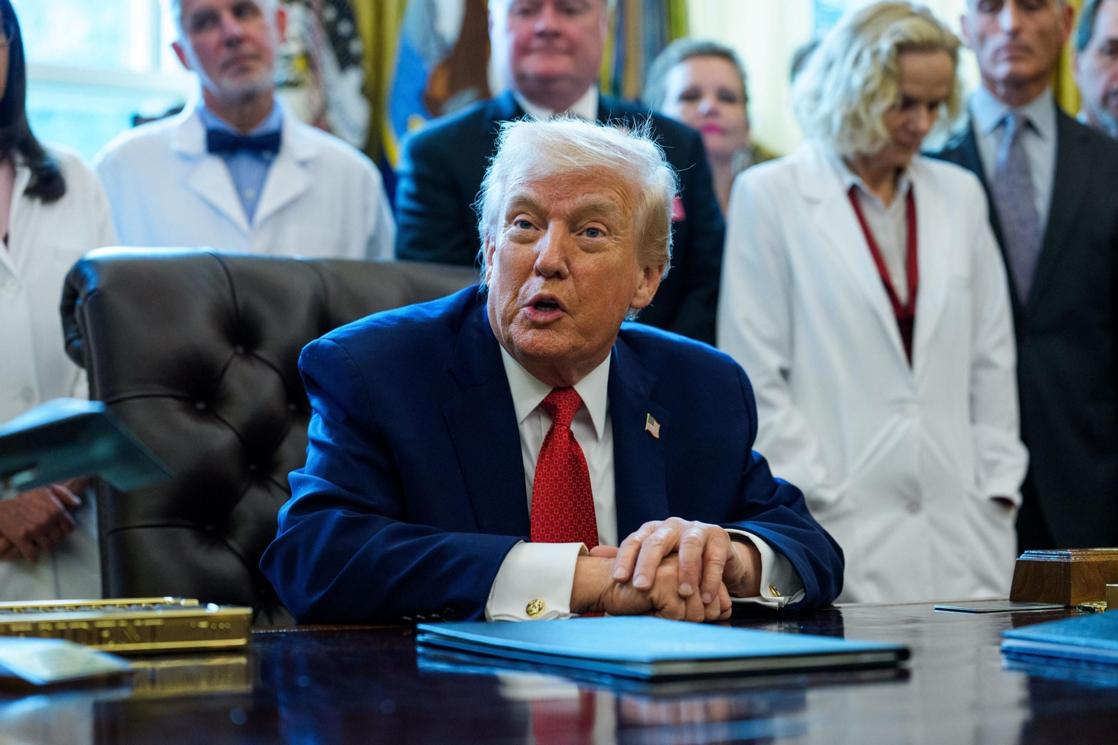 Donald Trump, presidente de Estados Unidos.