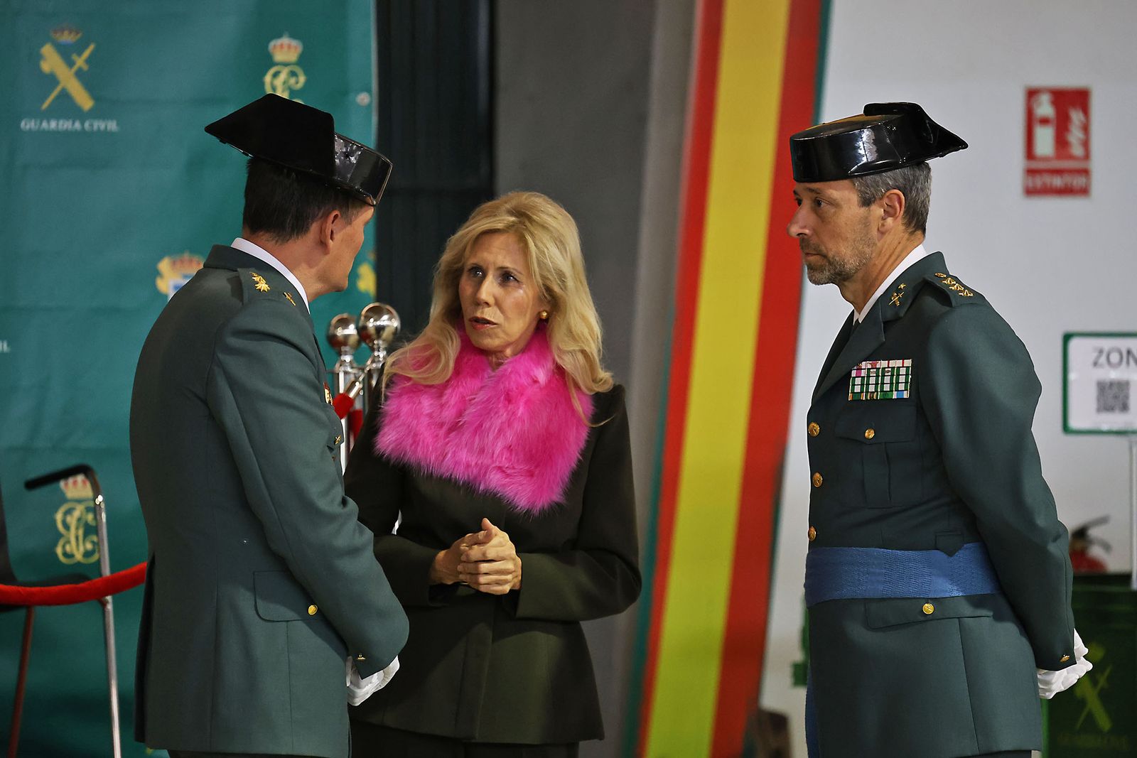 Imágenes de la jura del cargo de Julio Serrano Checa como Jefe de la Comandancia de la Guardia Civil de Huelva