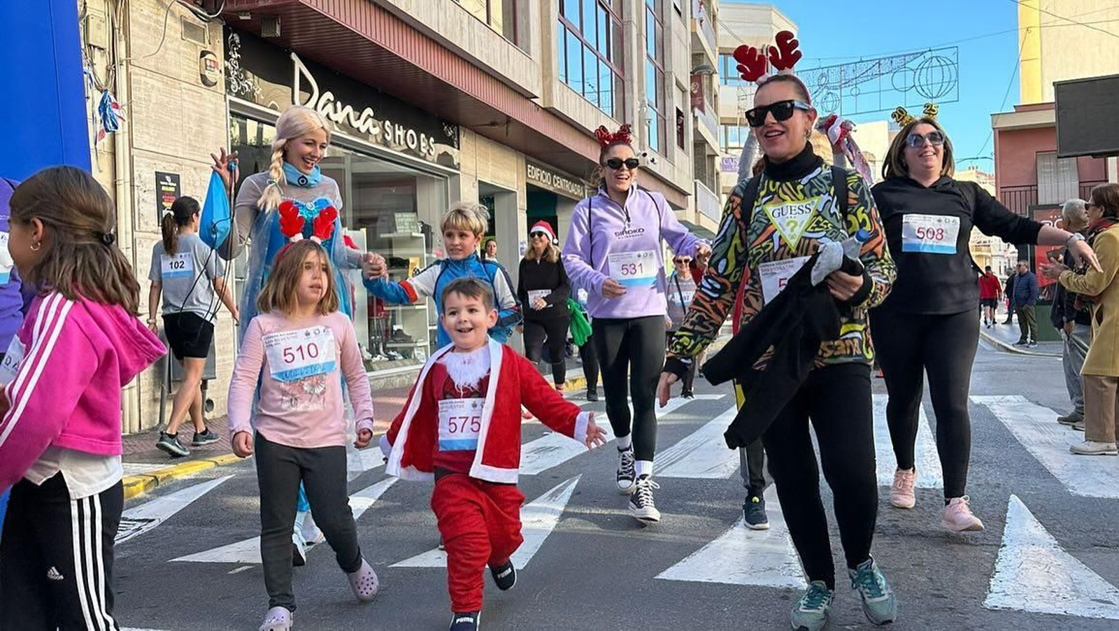 La San Silvestre celebró el año pasado en Adra su primera edición.