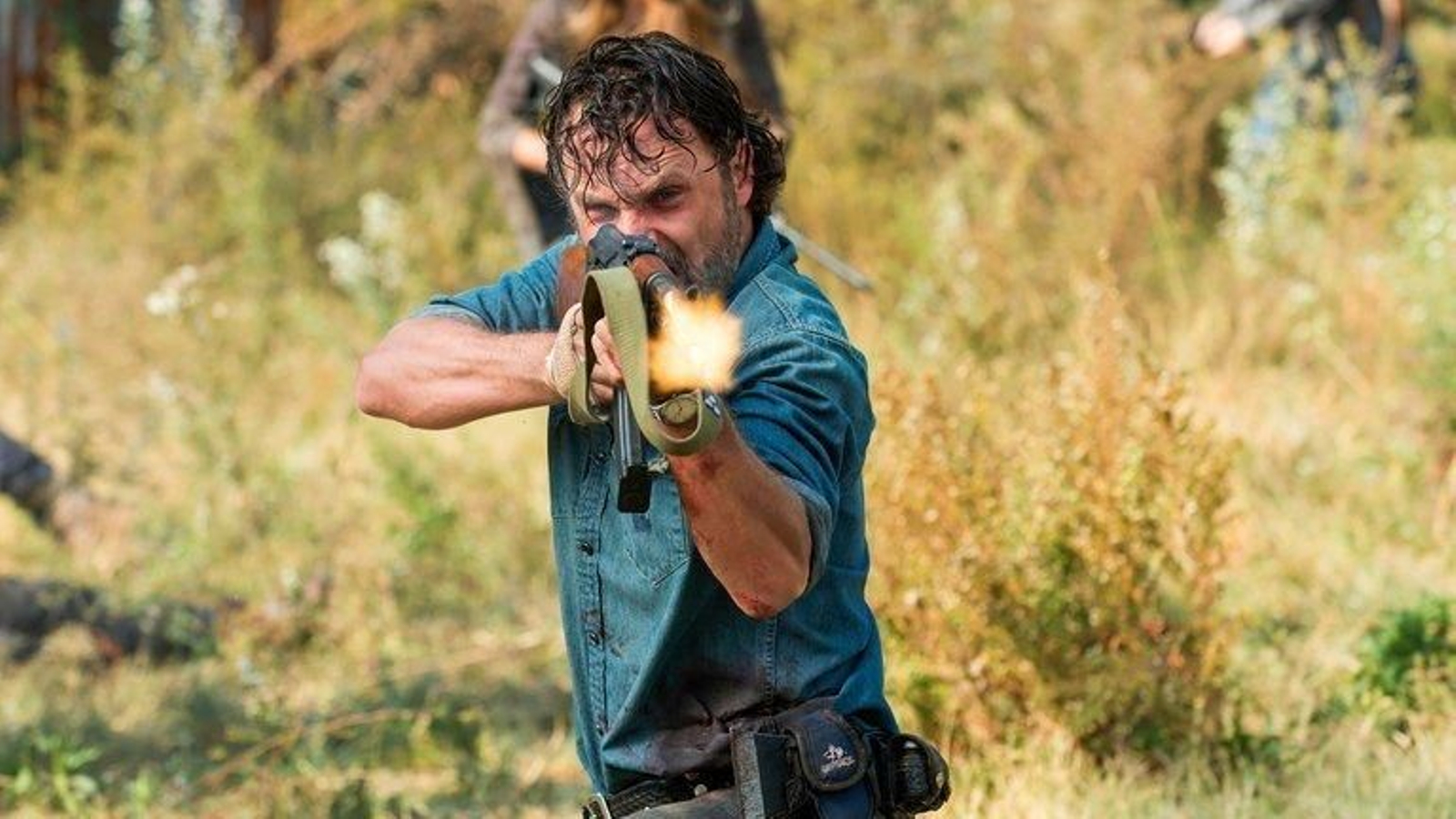 Andrew Lincoln como Rick Grimes en la nueva temporada de 'The walking dead'.