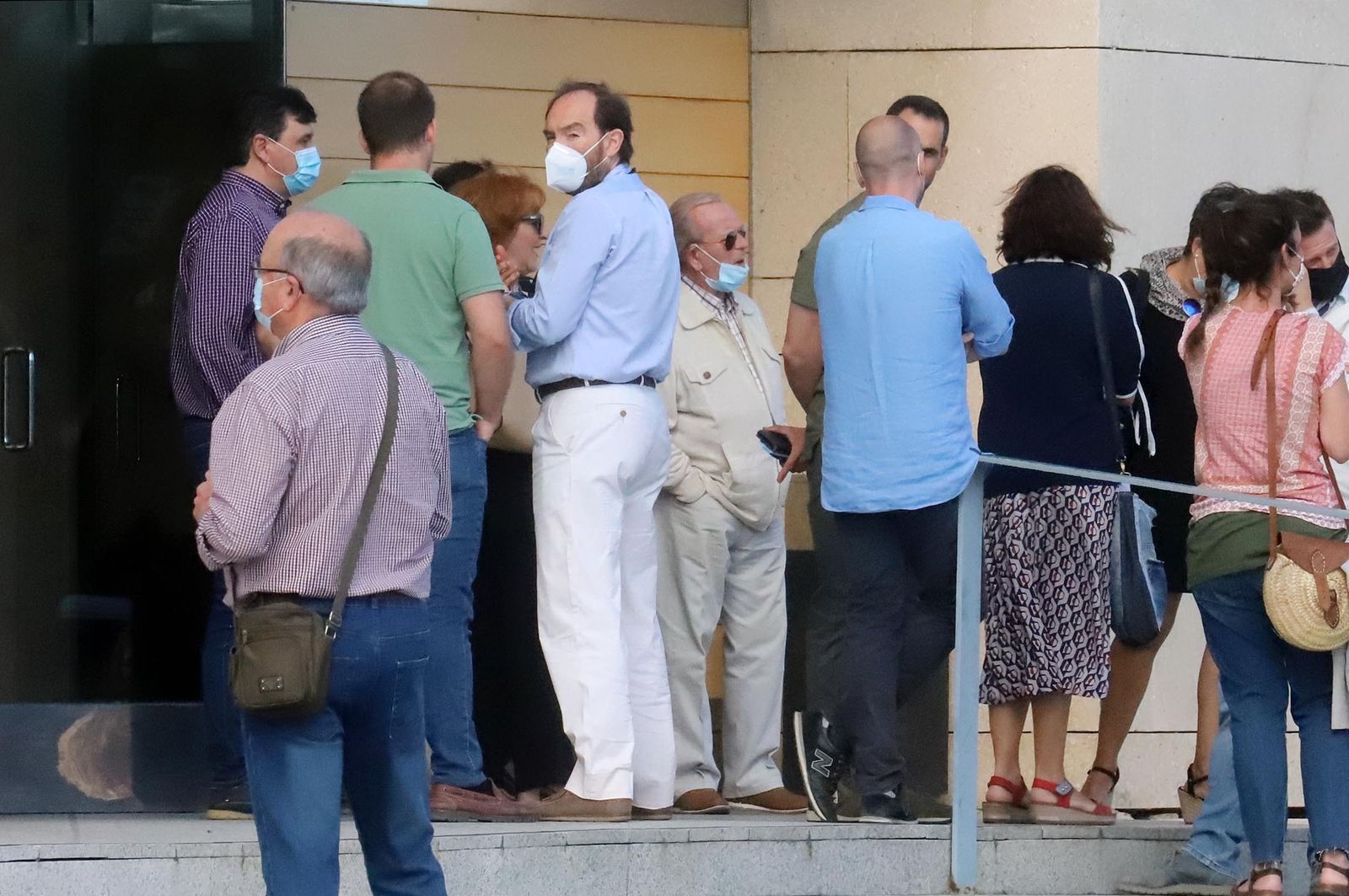 Imágenes de las muestras de condolencia por el fallecimiento de Francisco Mendoza