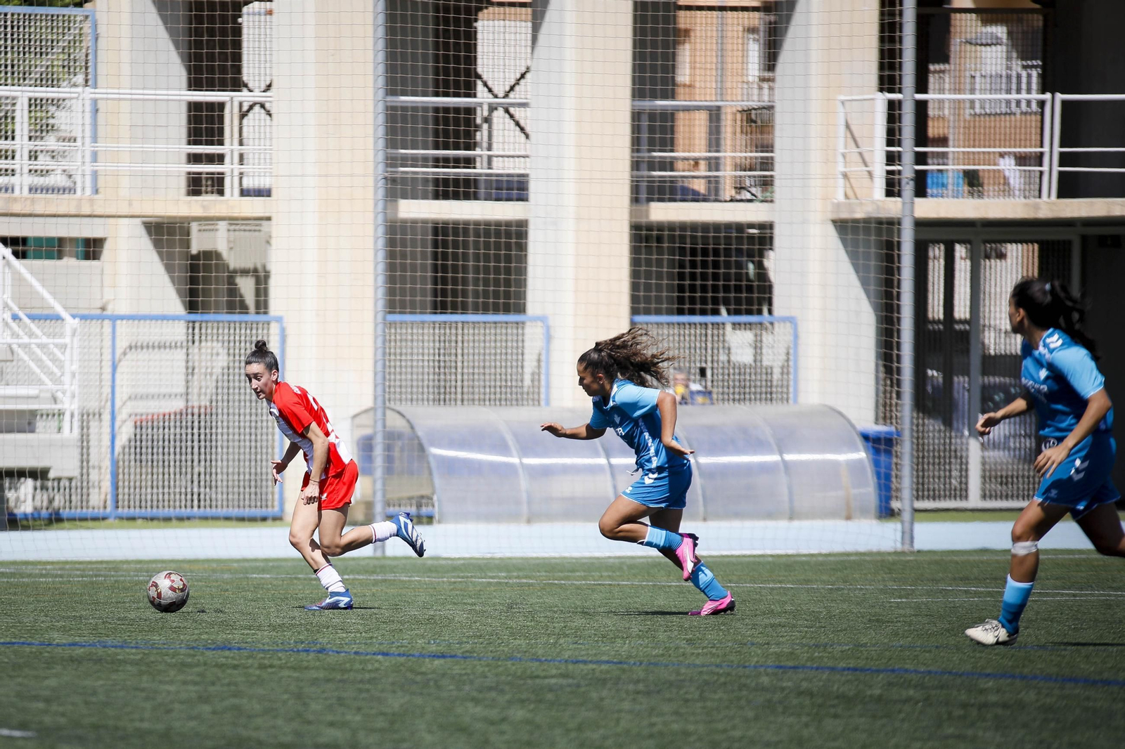 Las imágenes del partido de fútbol del Almería femenino contra el Betis B