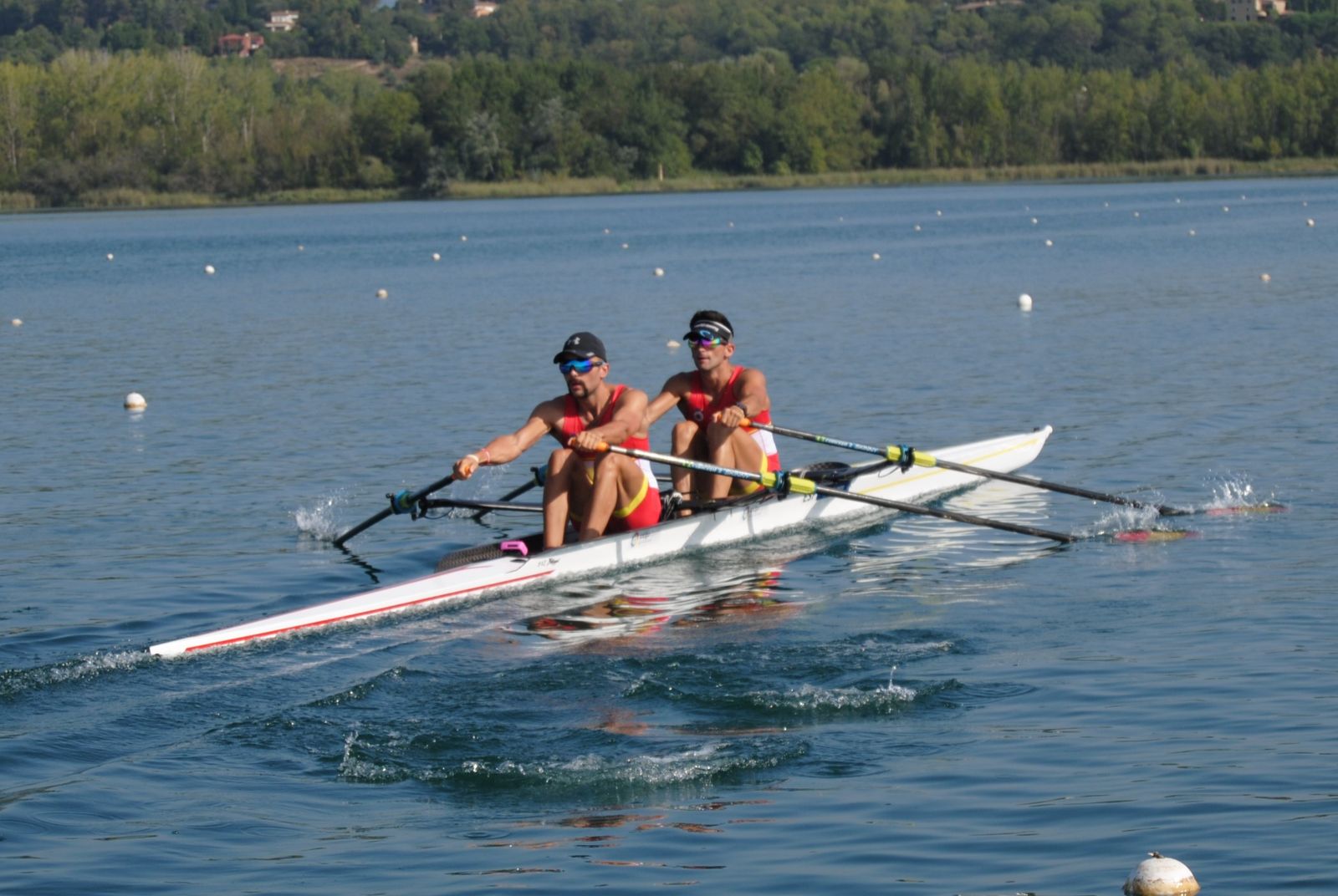 El doble scull ligero de Patricio Rojas y Rodrigo Conde