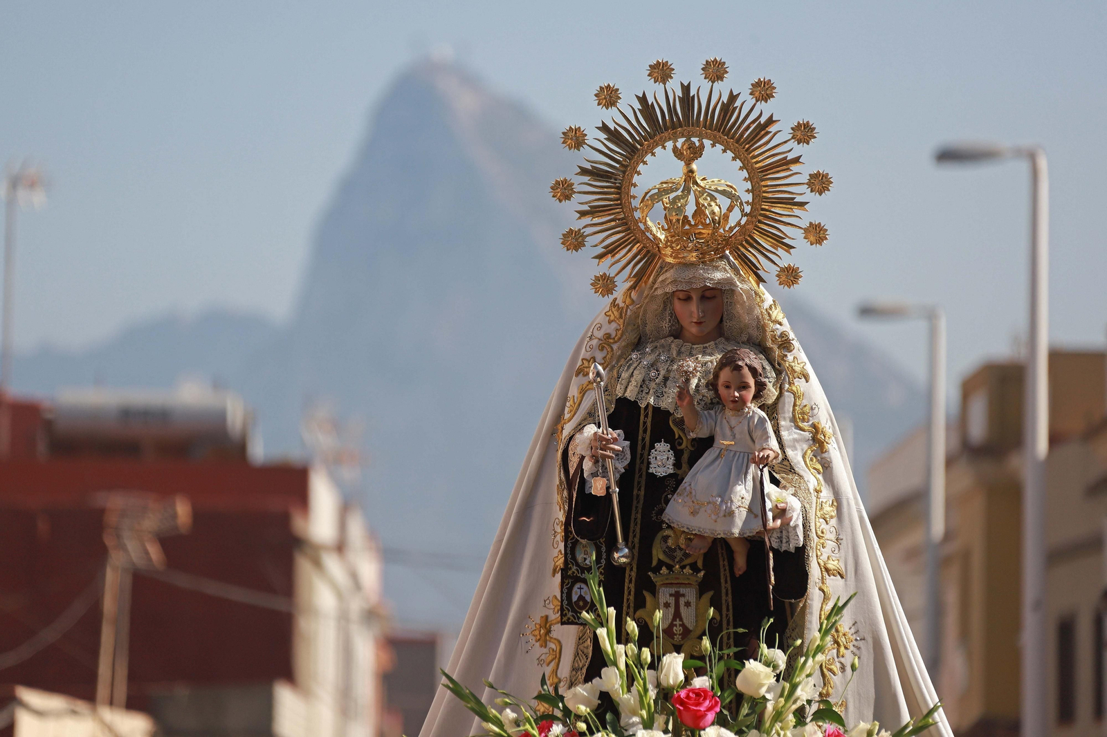 Procesión de la Virgen del Carmen en La Línea.