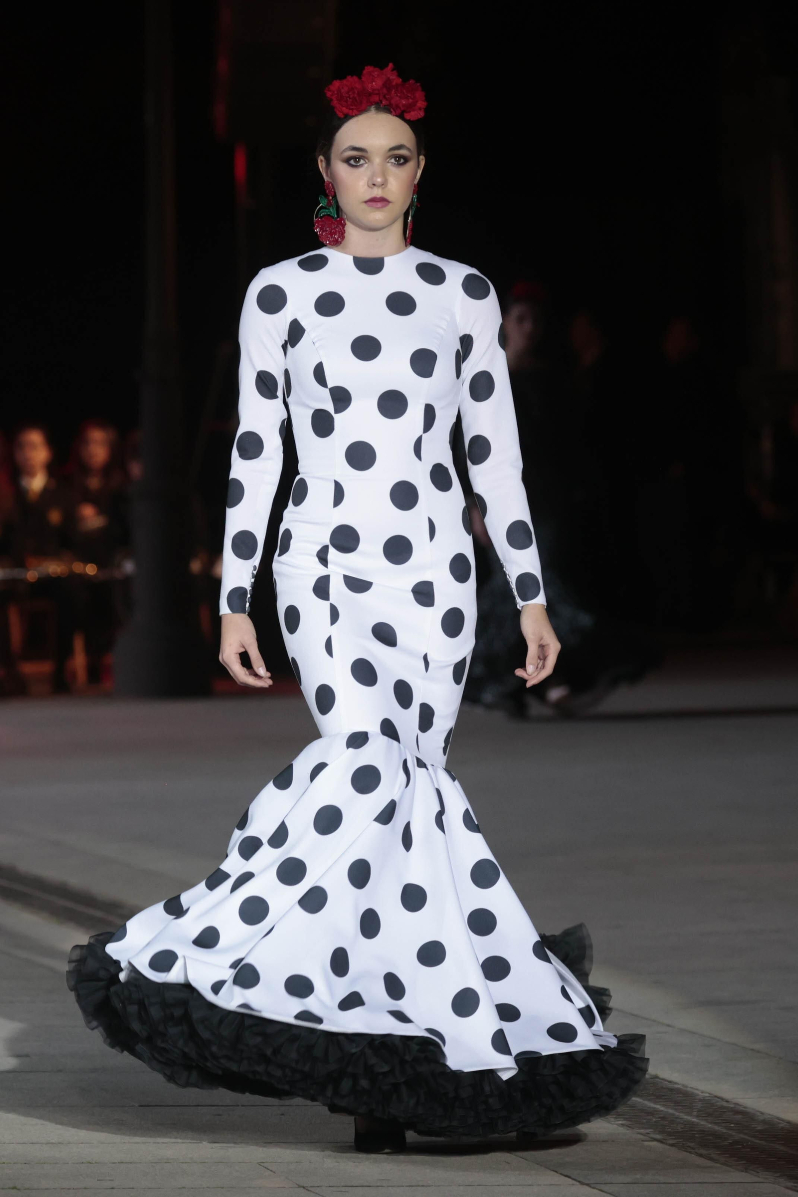 El desfile Andalucía es flamenca en el Palacio de San Telmo, todas las fotos