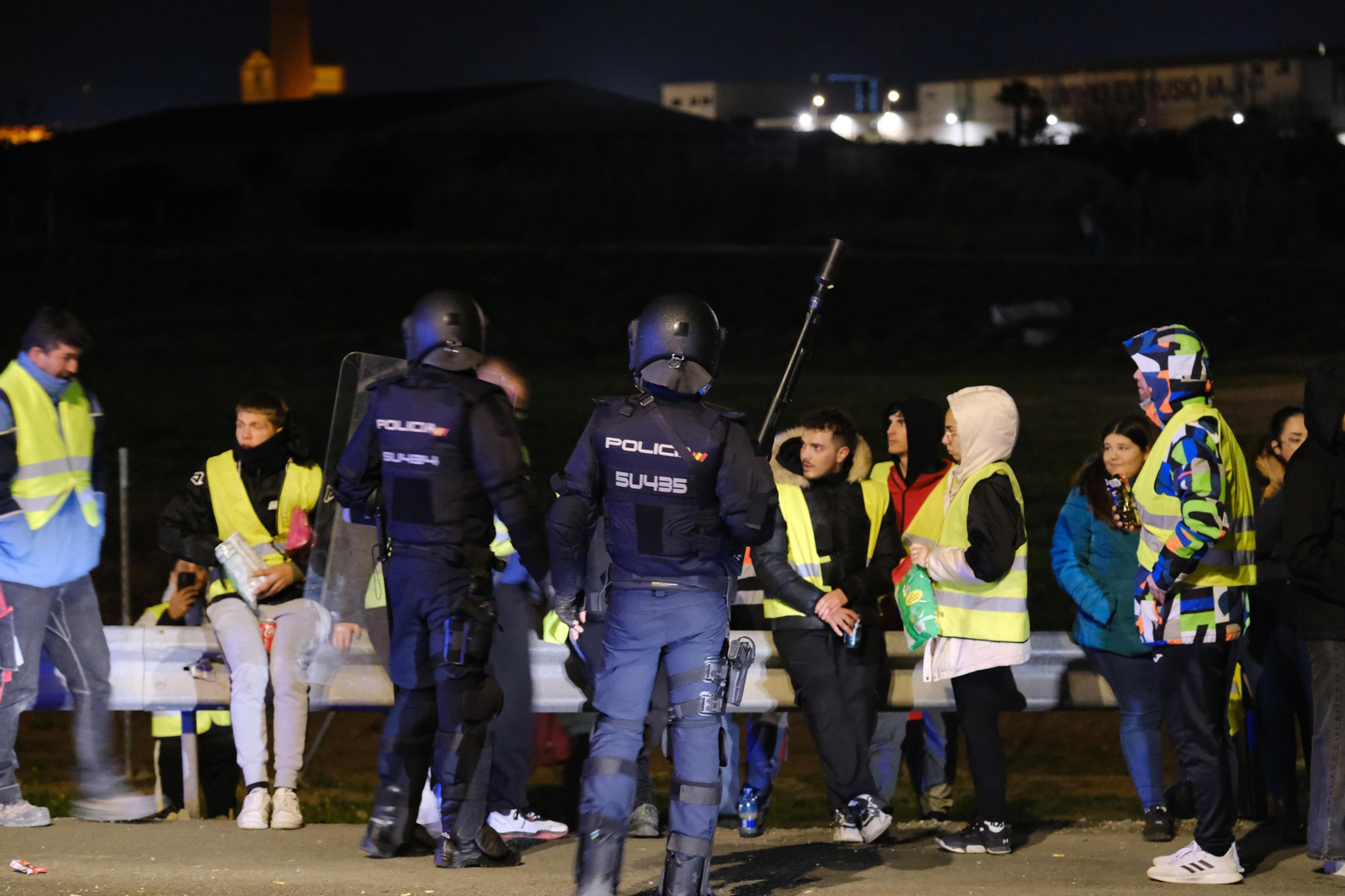 La jornada de protesta de los agricultores en Antequera, en fotos