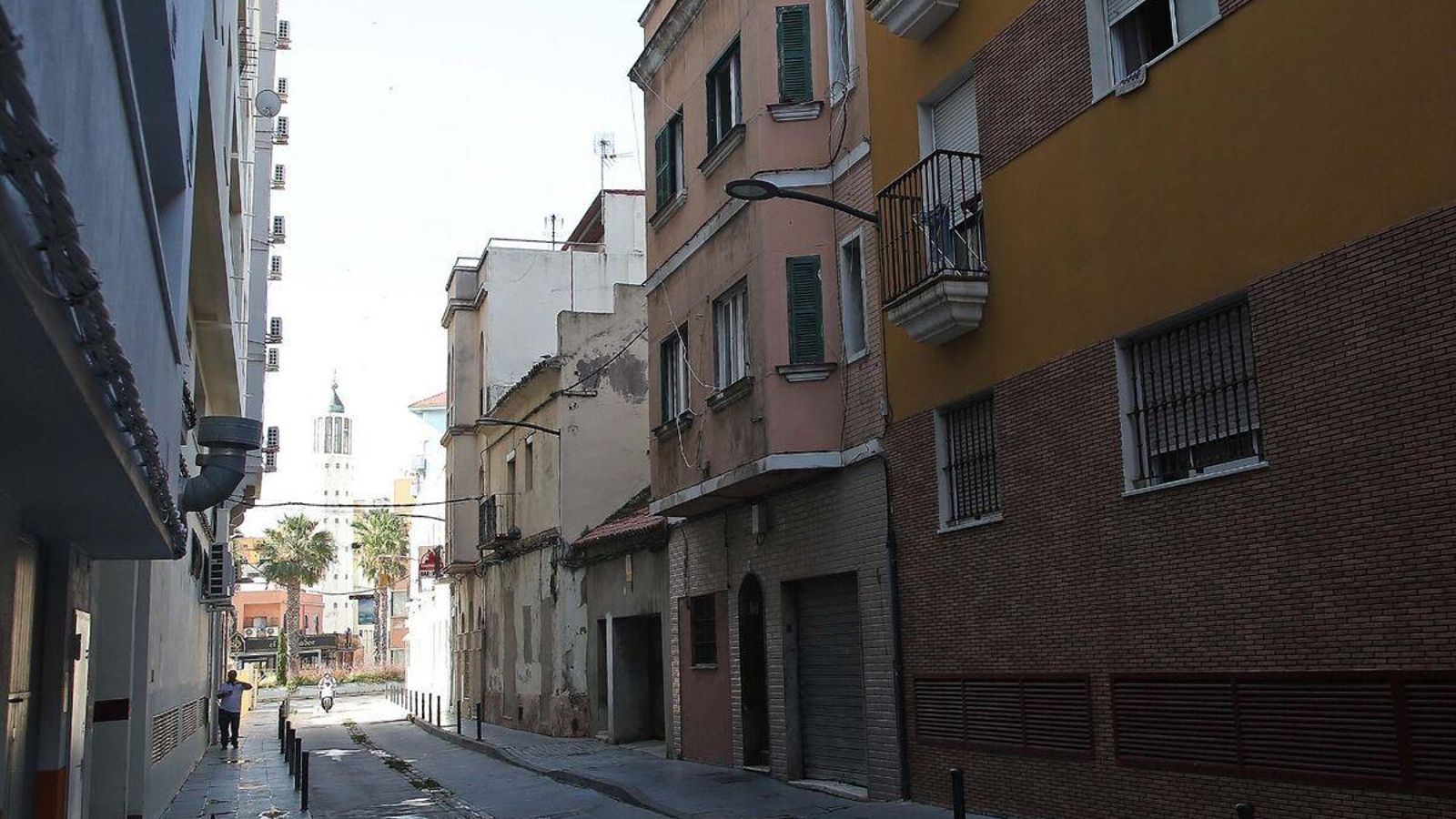 La calle Teniente Riera de Algeciras.