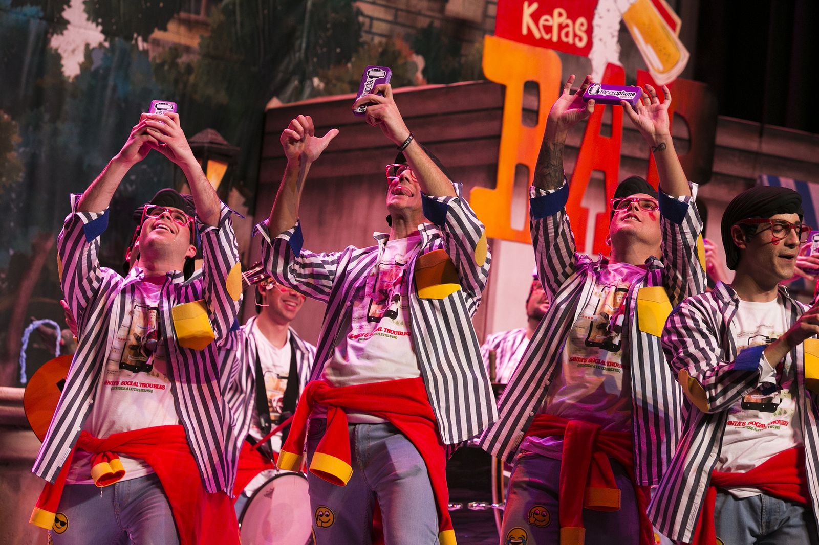 Las Imágenes del Carnaval Colombino: Primera fase de Semifinales