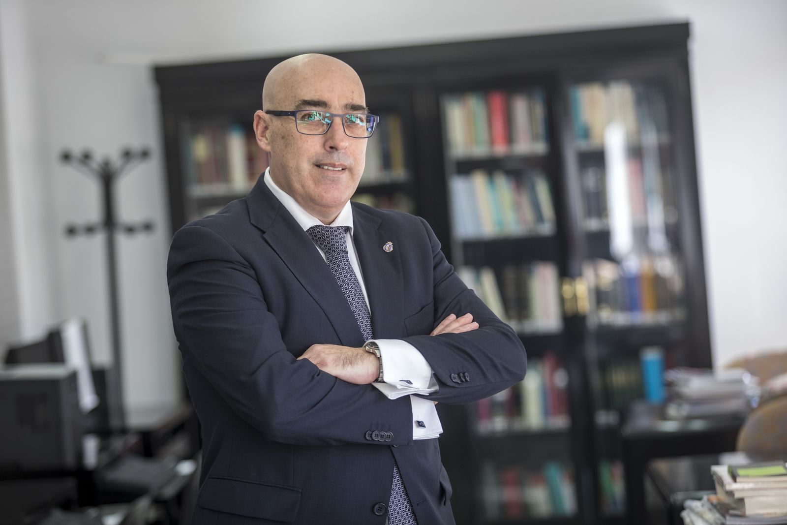 Pascual Valiente, decano del Colegio de Abogados de Cádiz.