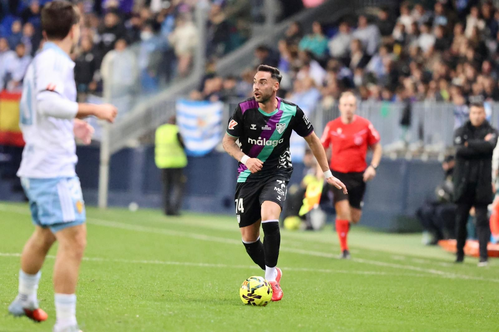 El Málaga CF-Real Zaragoza, en fotos