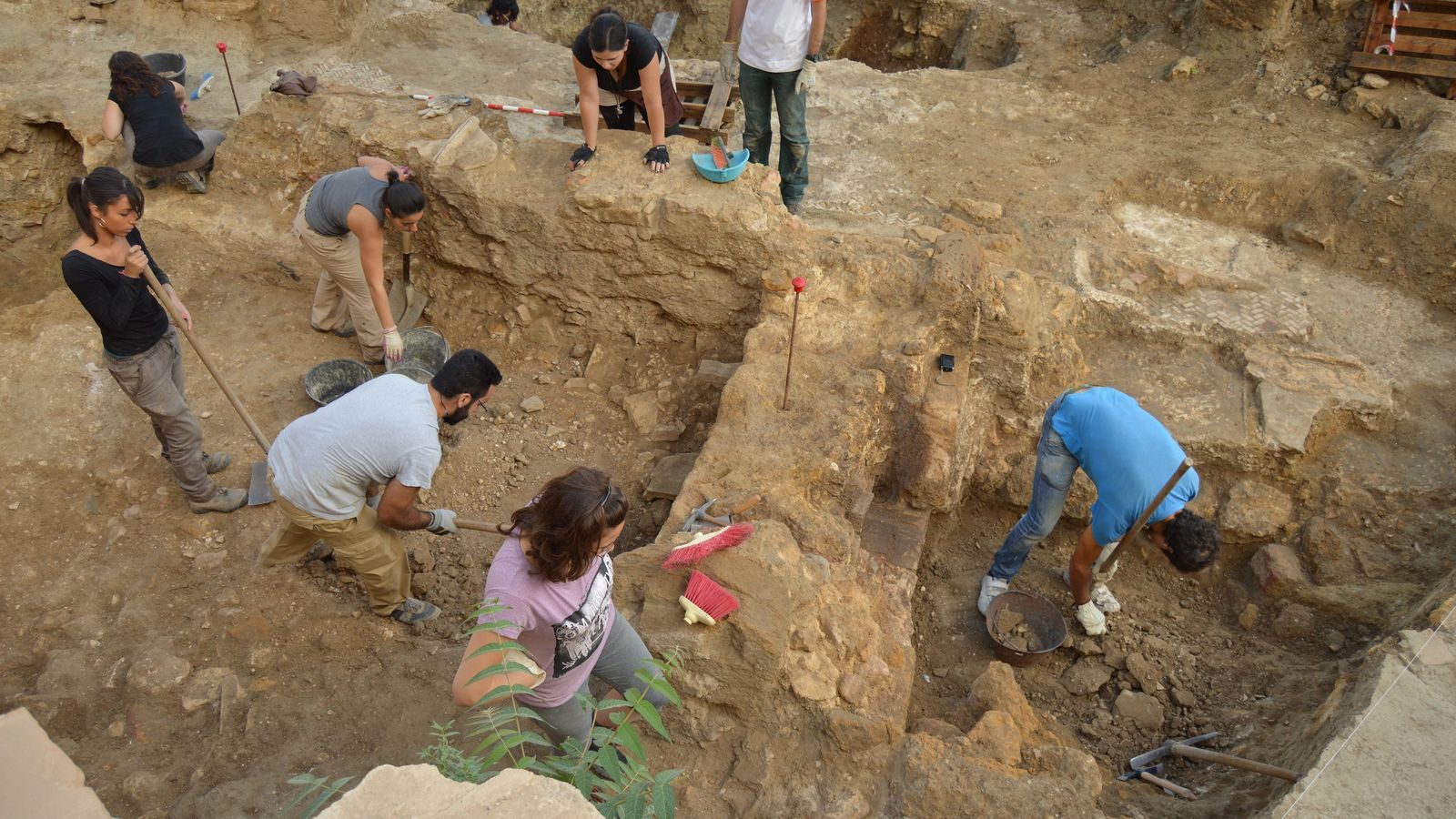 Trabajos arqueológicos de campo, dentro de la programación estival de la UPO.