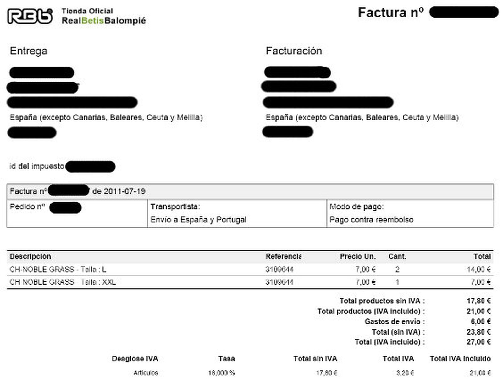 RBB pone a la venta por error chándals y sudaderas a 7 y 4 euros