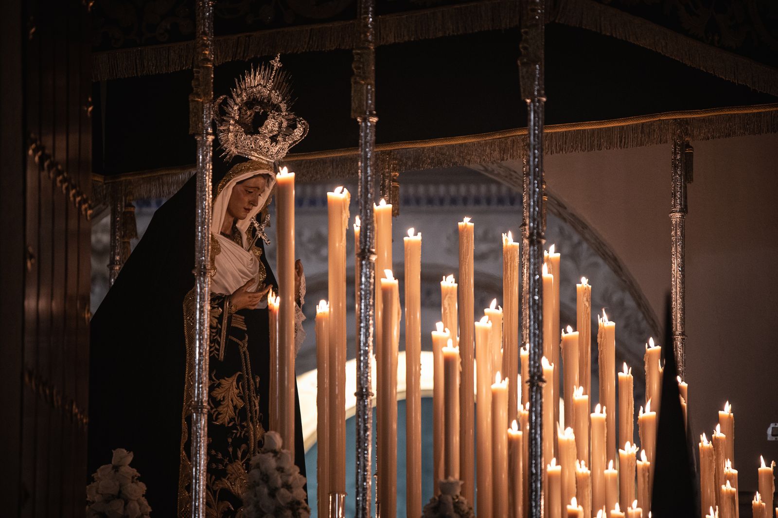 Las imágenes de la Hermandad de la Veracruz