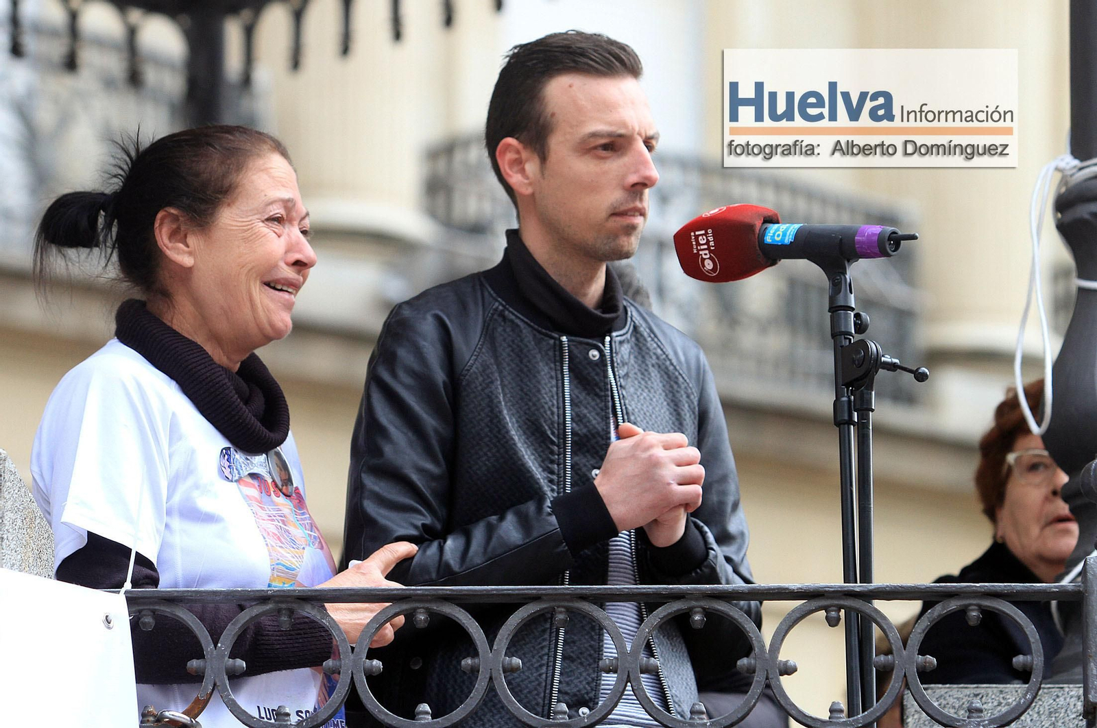 Imágenes de la manifestación contra la derogación de la prisión permanente revisable celebrada en Huelva