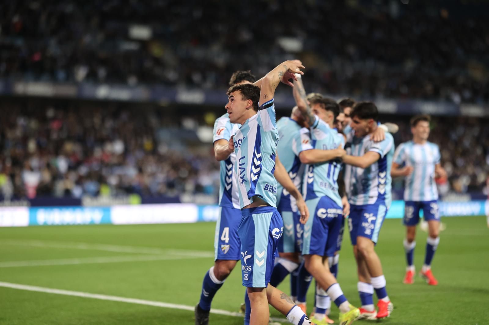 El Málaga CF-Albacete, en fotos