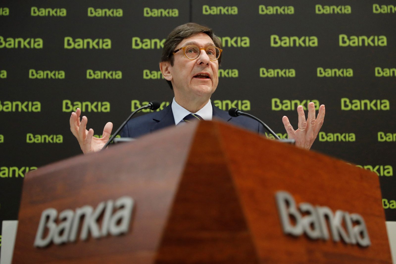 El presidente de Bankia, José Ignacio Goirigolzarri.