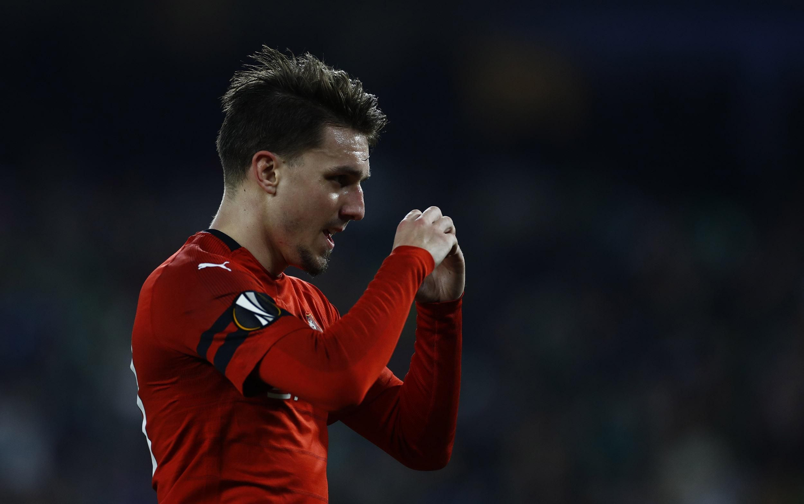 Las imágenes del Betis-Rennes