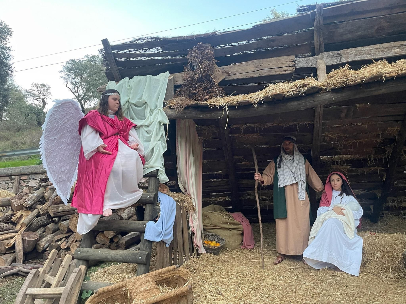 Así es uno de los Belenes Vivientes más bonitos que podrás ver este puente en Huelva