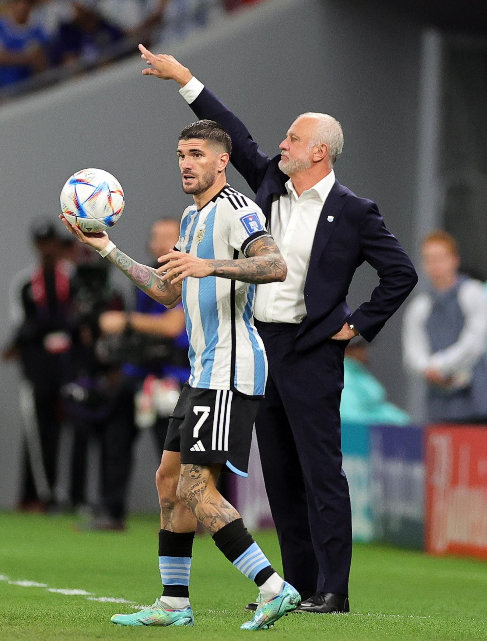 Las fotos del Argentina - Australia