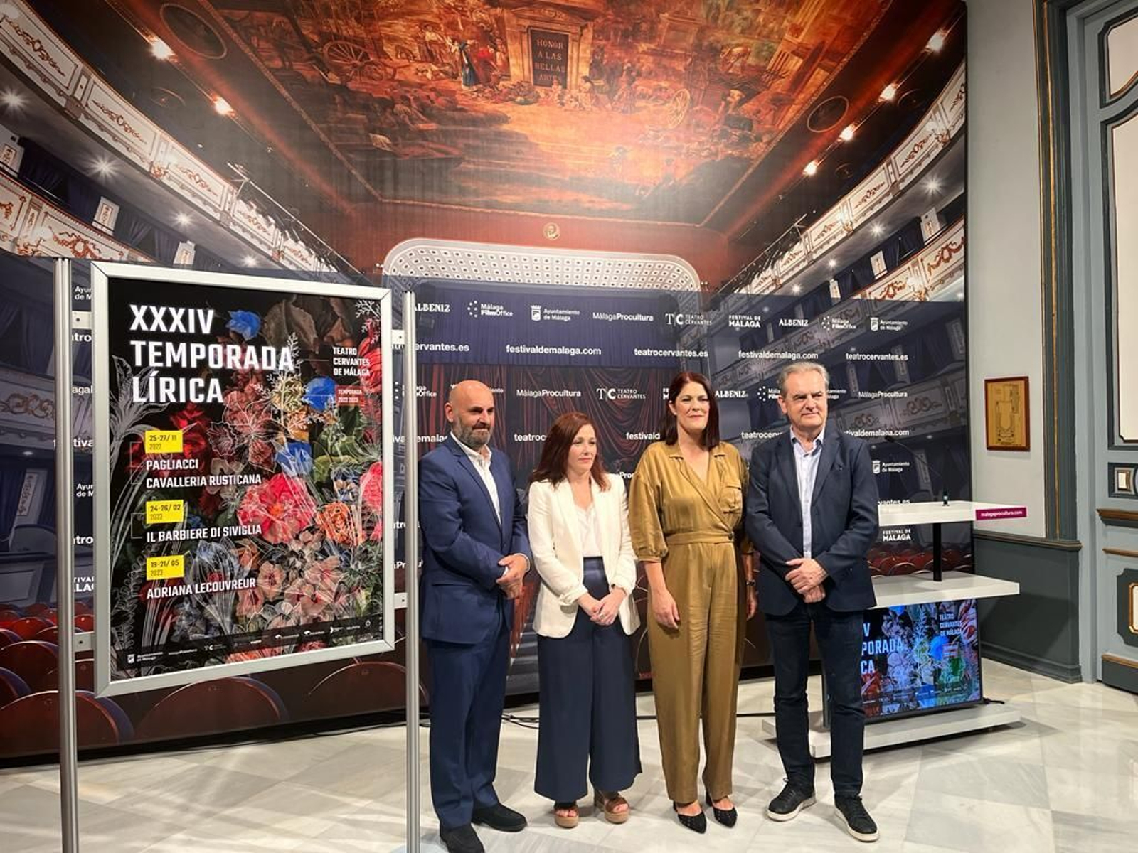 Juan de Mata Sanz, Gema Dominguez, Noelia Losada, Juan Antonio Vigar