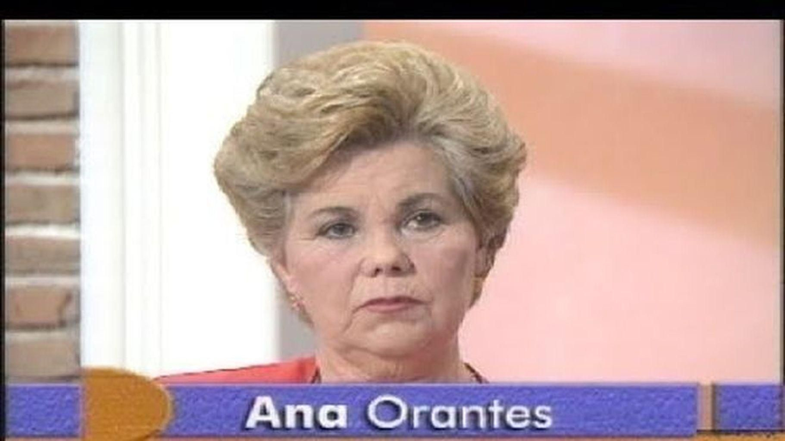 La granadina Ana Orantes en un programa de Canal Sur, donde denunció los maltratos. La granadina Ana Orantes en un programa de Canal Sur, donde denunció los maltratos.