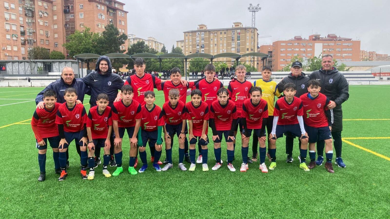 Equipo de la selección provincial Jaén norte.