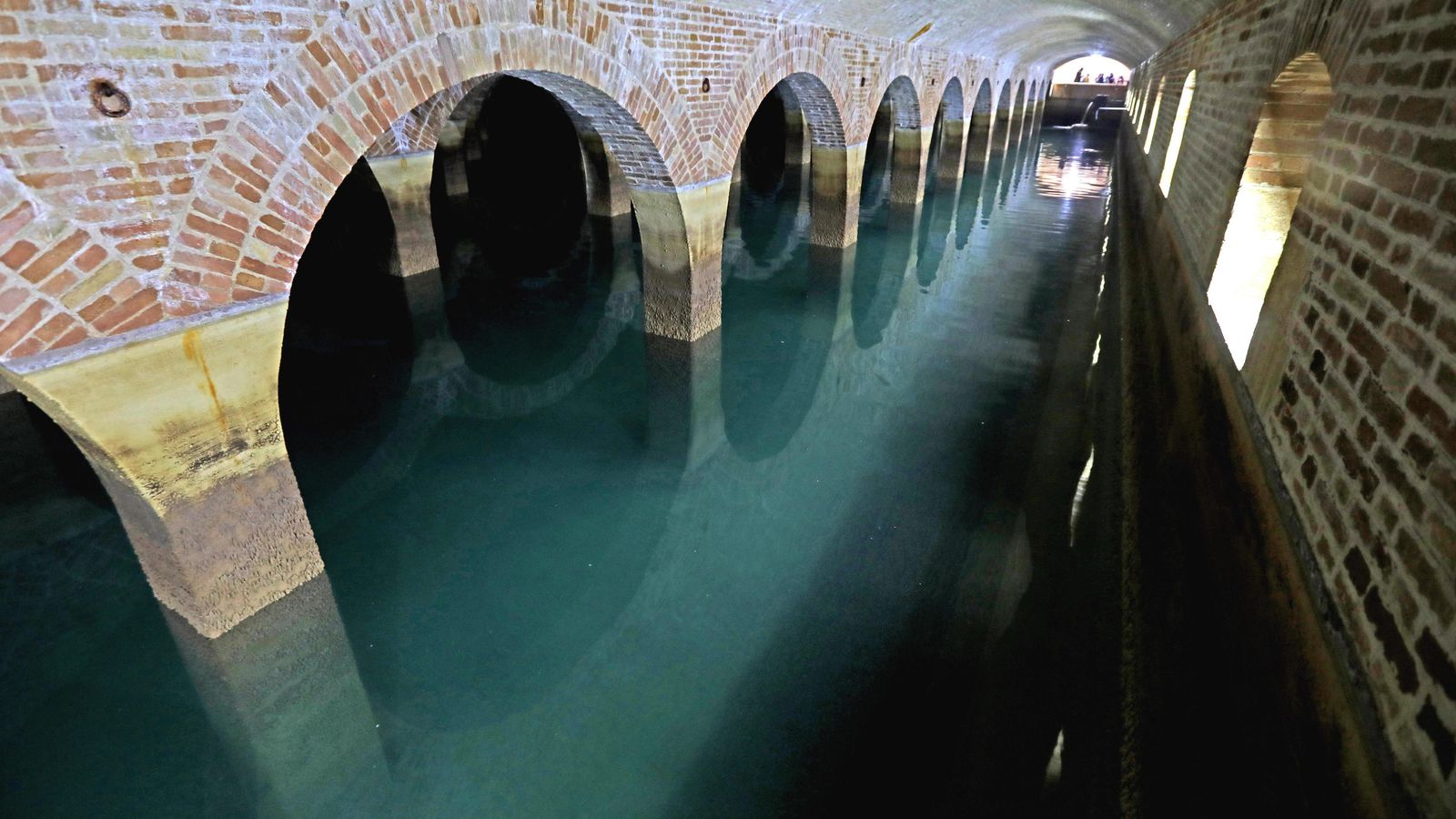 El depósito de aguas de Tempul.