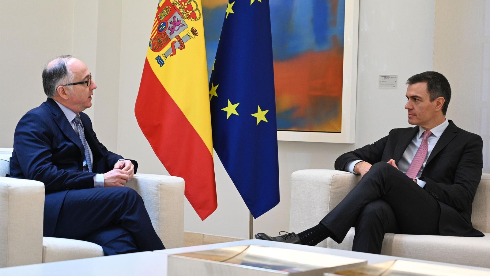 Luis Gallego, recibido por Pedro Sánchez en La Moncloa Luis Gallego, recibido por Pedro Sánchez en La Moncloa