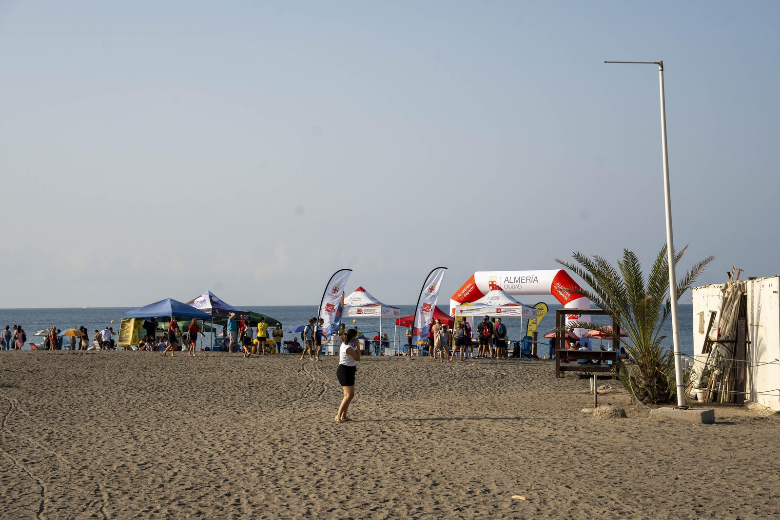 Travesía a nado Carlos Tejada de Almería