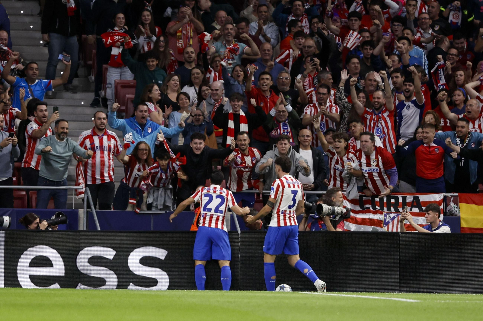 Las fotos del Atlético de Madrid-Eintracht