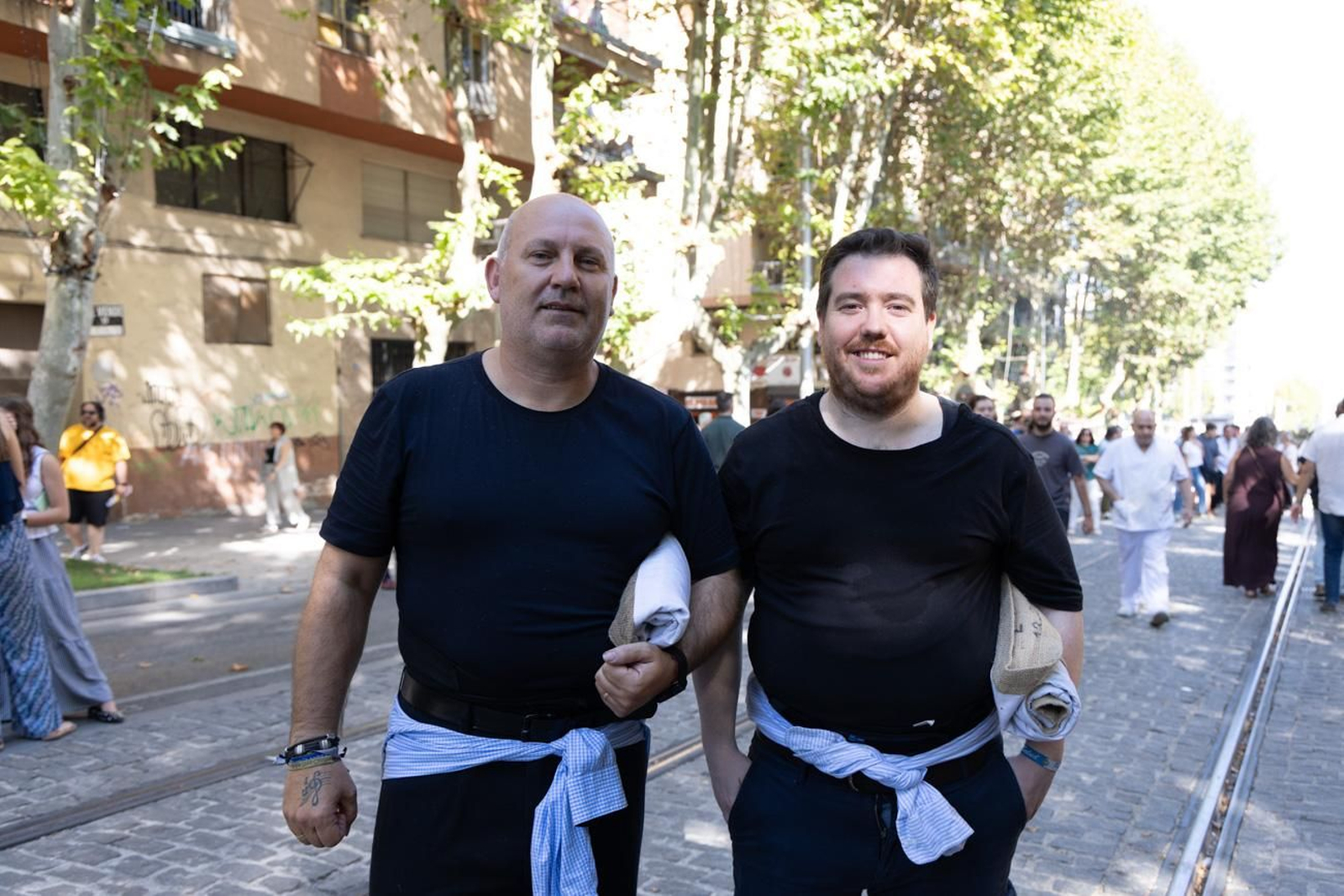 Un Jaén repleto de fieles acompañan los traslados de las veinte imágenes de la Magna (I)