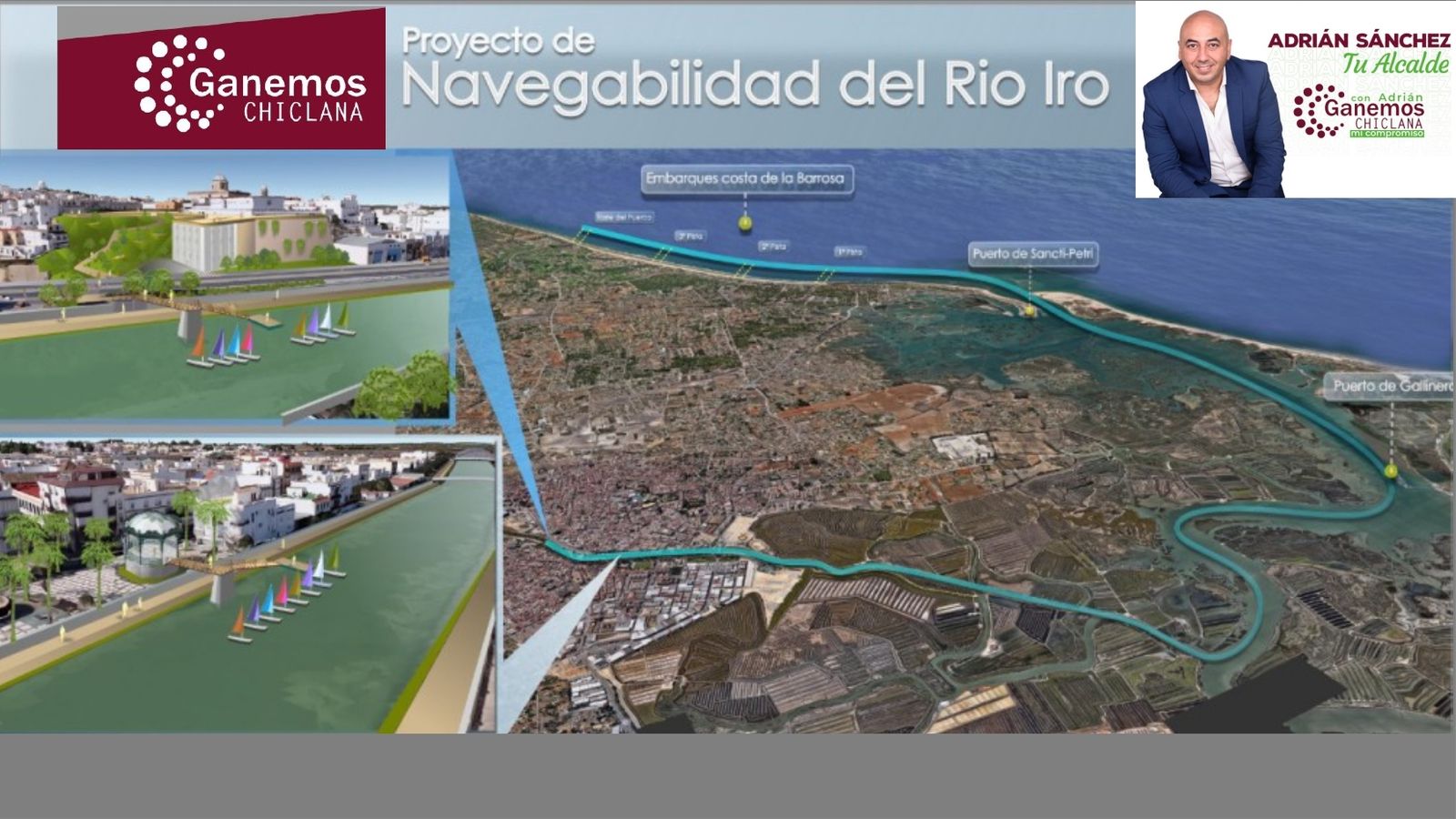 Recreación facilitada por Ganemos.