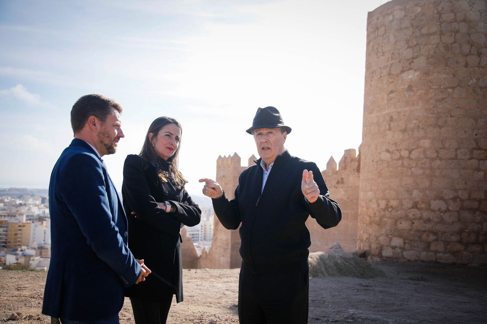Las imágenes de la restauración de la Muralla de San Cristóbal