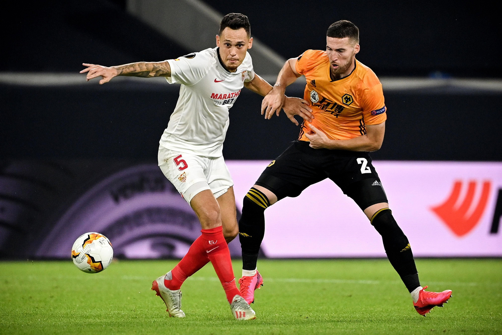 Las imágenes del Wolverhampton-Sevilla