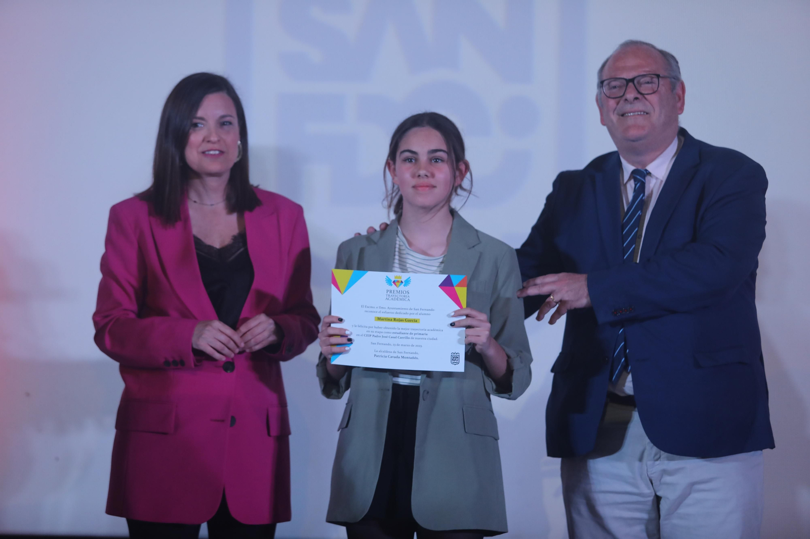 Las imágenes del acto de entrega de premios a los mejores expedientes académicos en San Fernando