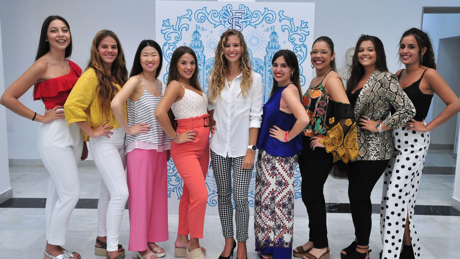 Salinera Mayor y su corte de Salineras 2019.