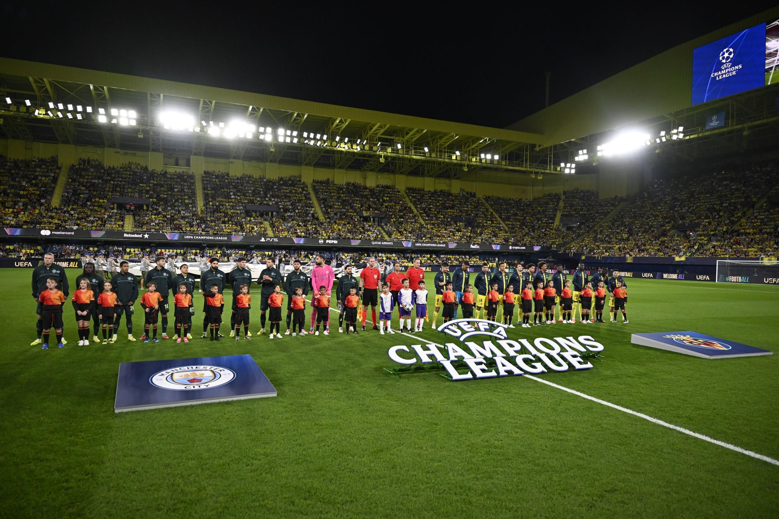 Las fotos del Villarreal-Manchester City