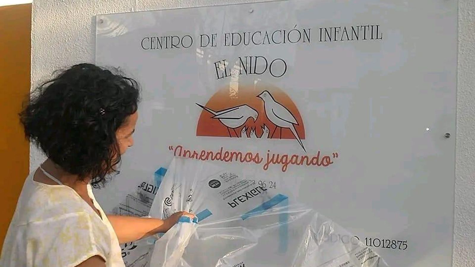 Una imagen de la apertura del centro en 1993.