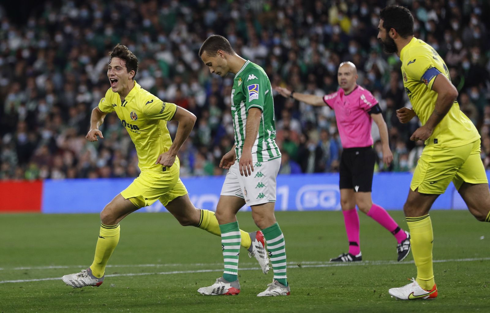 Las imágenes del Betis-Villarreal
