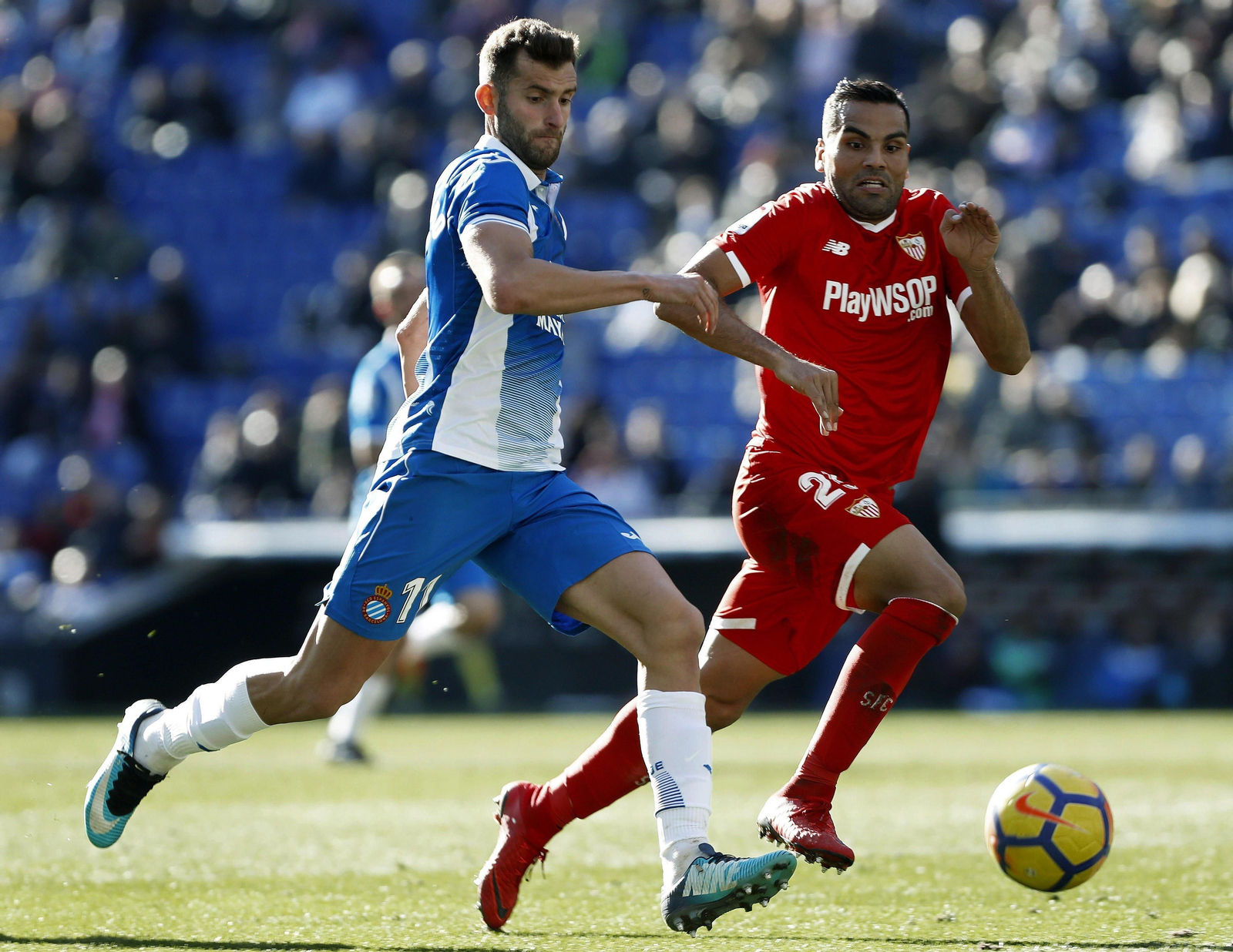 El Espanyol-Sevilla, en imágenes