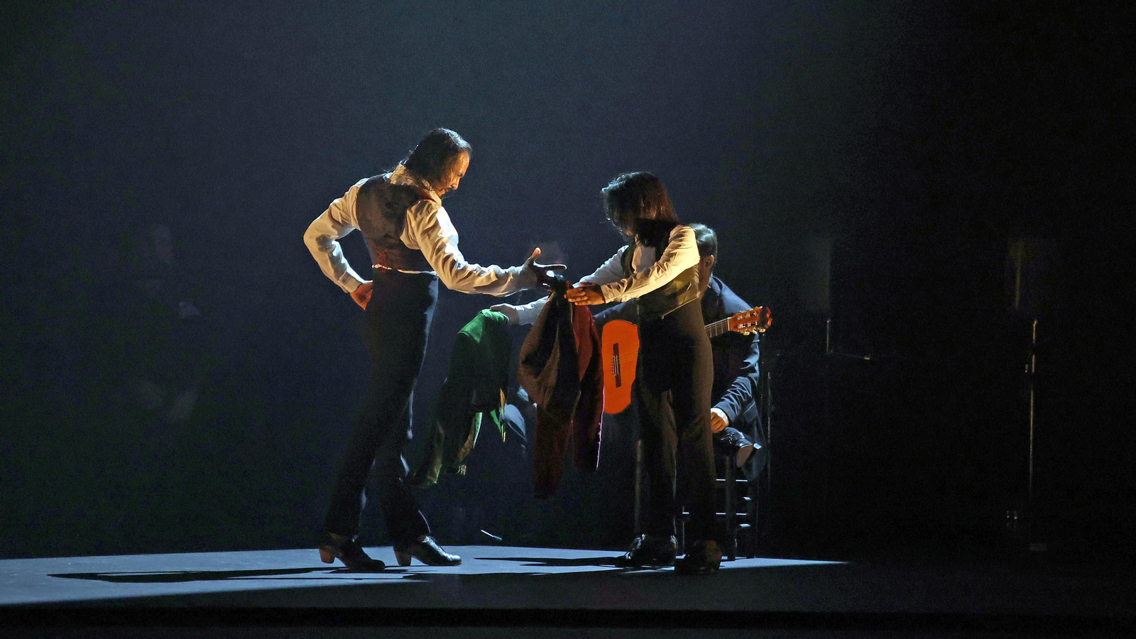 Farruquito y Juan el Moreno en el Festival de Jerez