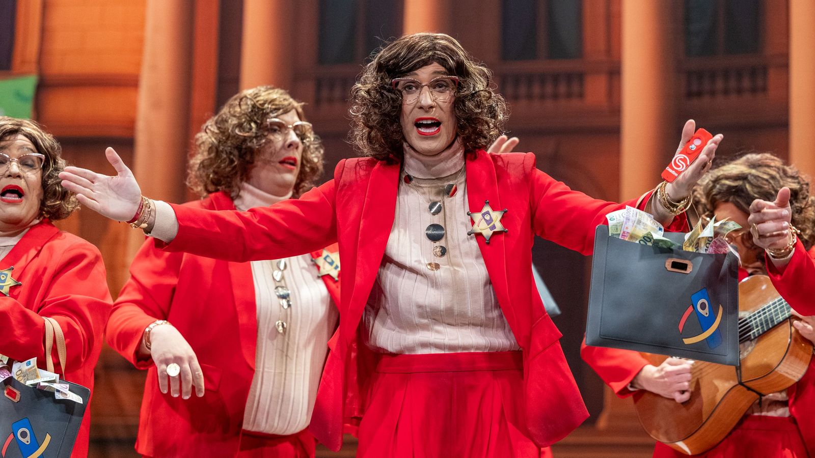 Uno de los integrantes de la chirigota de las Montero, To pa mí.